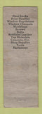 Matchbook Cover - Edward Davis Auto Body Albany NY pinup POOR
