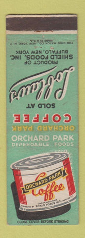 Matchbook Cover - Loblaws Coffee Shield Foods Buffalo NY