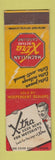 Matchbook Cover - Macmillan oil gas CROWN