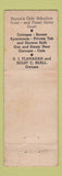 Matchbook Cover - Flanagan's Court and Hotel Macon GA WEAR