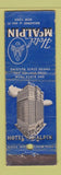 Matchbook Cover - Hotel McAlpin New York City WORN