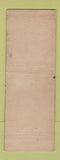 Matchbook Cover - Brown's Auto Shell oil gas Stamford NY Taxi WORN