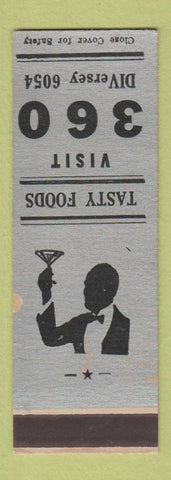 Matchbook Cover - 360 Restaurant Chicago? SAMPLE
