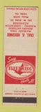 Matchbook Cover - Fleetwing oil gas Chas Hershner York PA