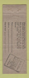 Matchbook Cover - Hotpoint Appliances MO Williams Boston MA