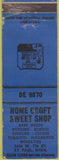 Matchbook Cover - Home Croft Sweet Shop St Paul MN WEAR girlie