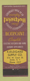 Matchbook Cover - Hotpoint Appliances Kjeldgarrd Rome NY low phone #