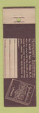 Matchbook Cover - Hotpoint Appliances T&J Gloversville NY