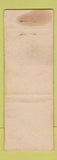 Matchbook Cover - Amoco oil gas Carl Gordon Albany NY WORN