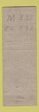 Matchbook Cover - Ora Cline Superior Match Newark OH low phone # WEAR