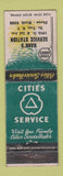 Matchbook Cover - Cities oil gas Hank's North Troy NY WEAR