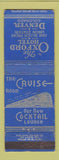 Matchbook Cover - Oxford Hotel Denver Colorado Cruise Room train