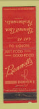Matchbook Cover - Bennetts Restaurant Denver Colorado WEAR