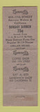 Matchbook Cover - Bennetts Restaurant Denver Colorado WEAR