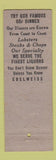 Matchbook Cover - Edelweiss Cafe Denver Colorado WORN