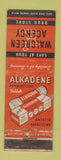 Matchbook Cover - Walgreens Drug Store Alkadene Tablets antacid WEAR