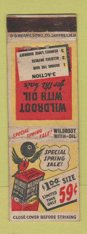 Matchbook Cover - Wildroot Hair Tonic? Shampoo? WEAR