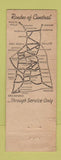 Matchbook Cover - Central Freight Lines Trucking