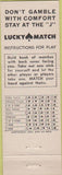 Matchbook Cover - Portland IN Motel