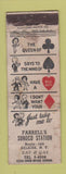 Matchbook Cover - Farrell's Sunoco oil gas Selkirk NY POOR