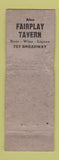 Matchbook Cover - Capitol Liquor Store Macon GA pinup POOR