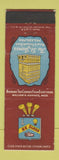 Matchbook Cover - The St James Hotel Philadelphia PA