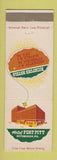 Matchbook Cover - Hotel Fort Pitt Pittsburgh PA Richford Hotels