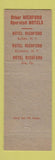 Matchbook Cover - Hotel Fort Pitt Pittsburgh PA Richford Hotels