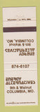Matchbook Cover - Energy Alternatives Columbia MO
