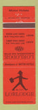 Matchbook Cover - Lorlodge Motels Albuquerque NM