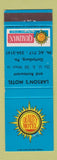Matchbook Cover - Larson's Motel Gettysburg PA Quality Motel