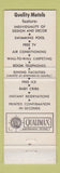Matchbook Cover - Larson's Motel Gettysburg PA Quality Motel