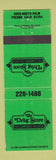 Matchbook Cover - The Drug Store Fig Garden Village Fresno CA WEAR