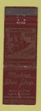 Matchbook Cover - Modern Shoe Shop Sheridan WY WORN