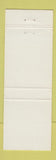 Matchbook Cover - Clinton Hill Inn Belleville IL BLUE