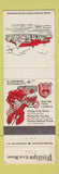 Matchbook Cover - Philips Crab House Ocean City MD