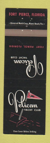 Matchbook Cover - Pelican Yacht Club Fort Pierce FL