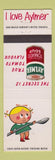Matchbook Cover - Aylmer Tomato Soup Canada