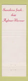 Matchbook Cover - Aylmer Tomato Soup Canada
