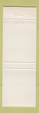 Matchbook Cover - San Franciscan Restaurant Wichita KS