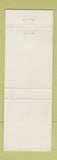 Matchbook Cover - Quaker Diner Philadelphia PA