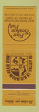 Matchbook Cover - Four Season Inn Bellefontaine OH
