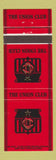 Matchbook Cover - Union Club