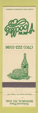 Matchbook Cover - WW Noodles Bismarck ND