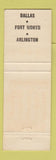 Matchbook Cover - Granny Klacks Restaurant Dallas Fort Worth Arlington TX