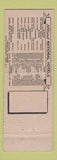 Matchbook Cover - Hotel Clovis NM Affiliated National Hotels