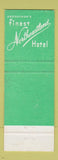 Matchbook Cover - Northeastland Hotel Presque Isle ME