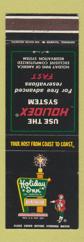 Matchbook Cover - Holiday Inn Akron OH