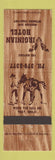 Matchbook Cover - Virginian Hotel Medicine Bow WY
