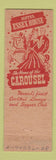 Matchbook Cover - Hotel Essex House Newark NJ